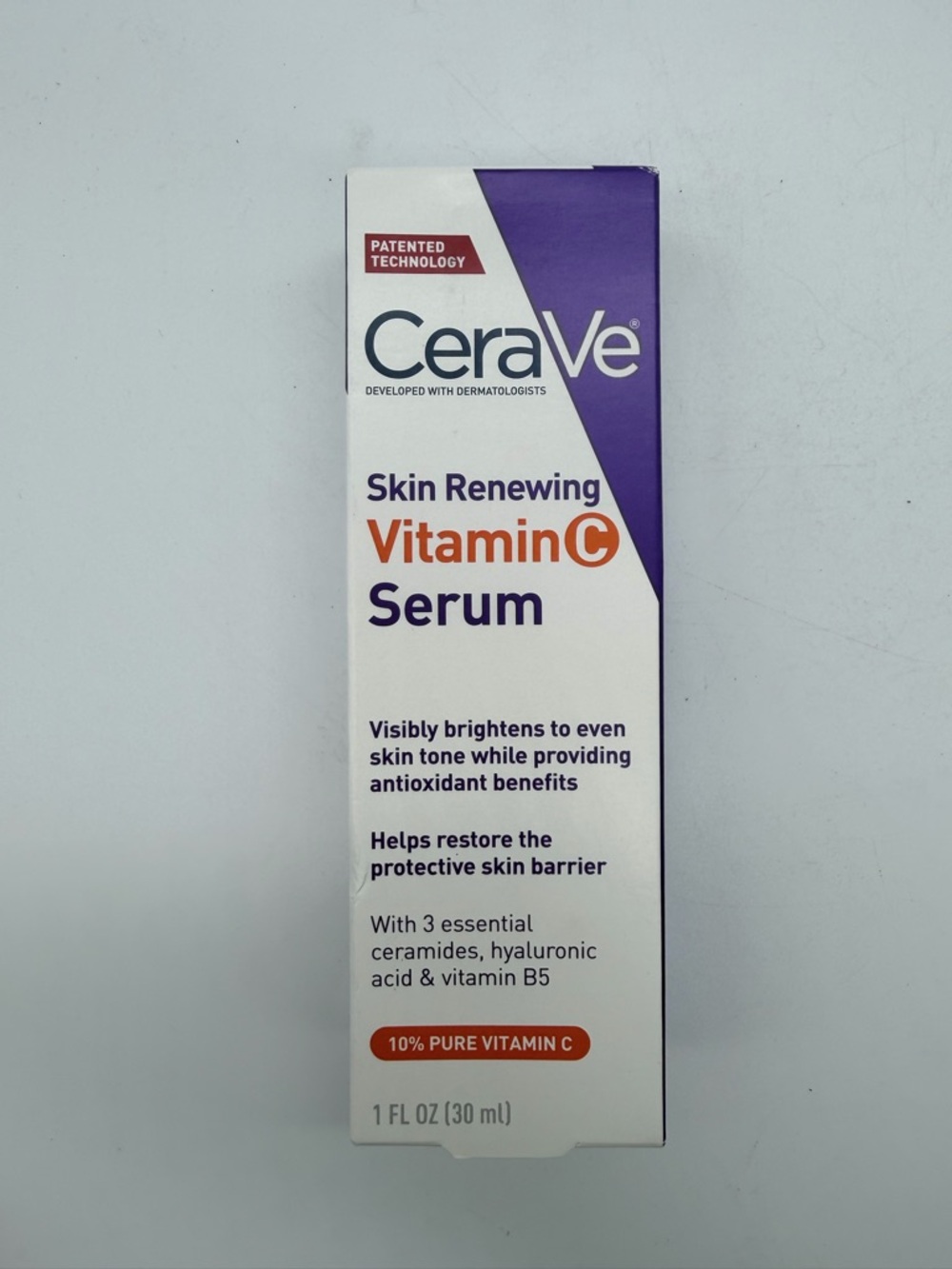 rave Skin Renewing Vitamin C Serum - White & Purple